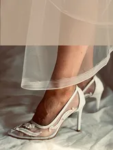 کفش عروس مدل آمیتیس به همراه پابند gallery3
