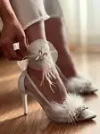 کفش عروس مدل تینا thumb 3