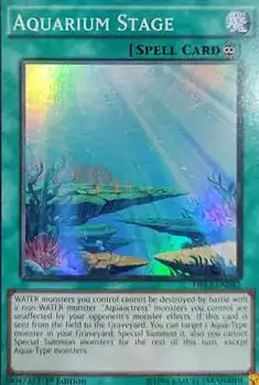 یک عدد کارت بازی اصلی(اورجینال) یوگی اوه AQUARIUM  STAGE